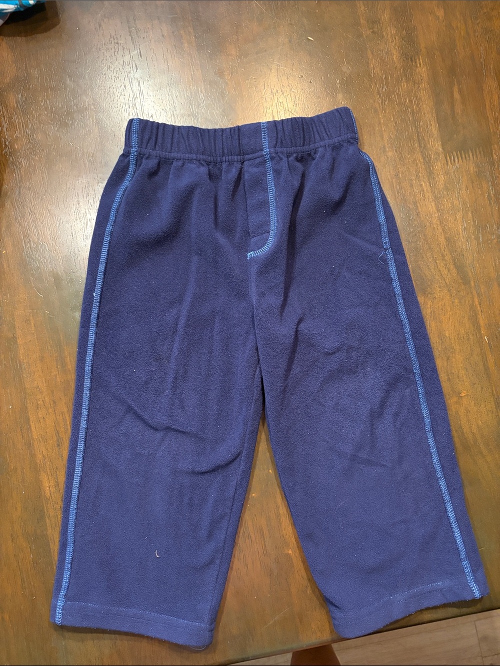 Vintage Carters baggy Toddler Navy Blue Knit Pull-On Bottoms